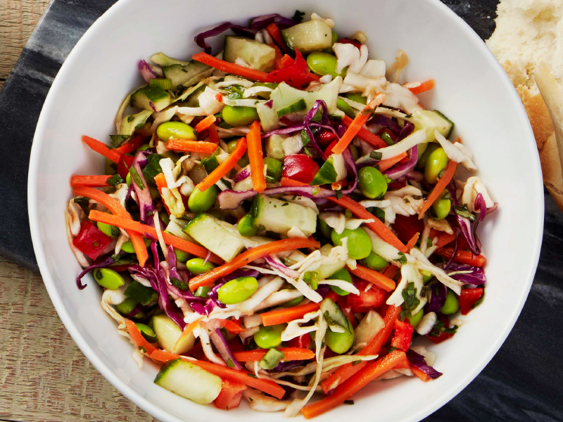 Catering Cornerbakerycafe Com Asian Edamame Salad Asian Edamame Salad