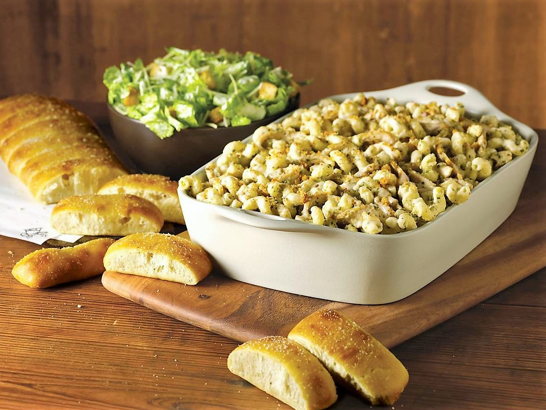 Catering Cornerbakerycafe Com Lunch Dinner Pesto Cavatappi